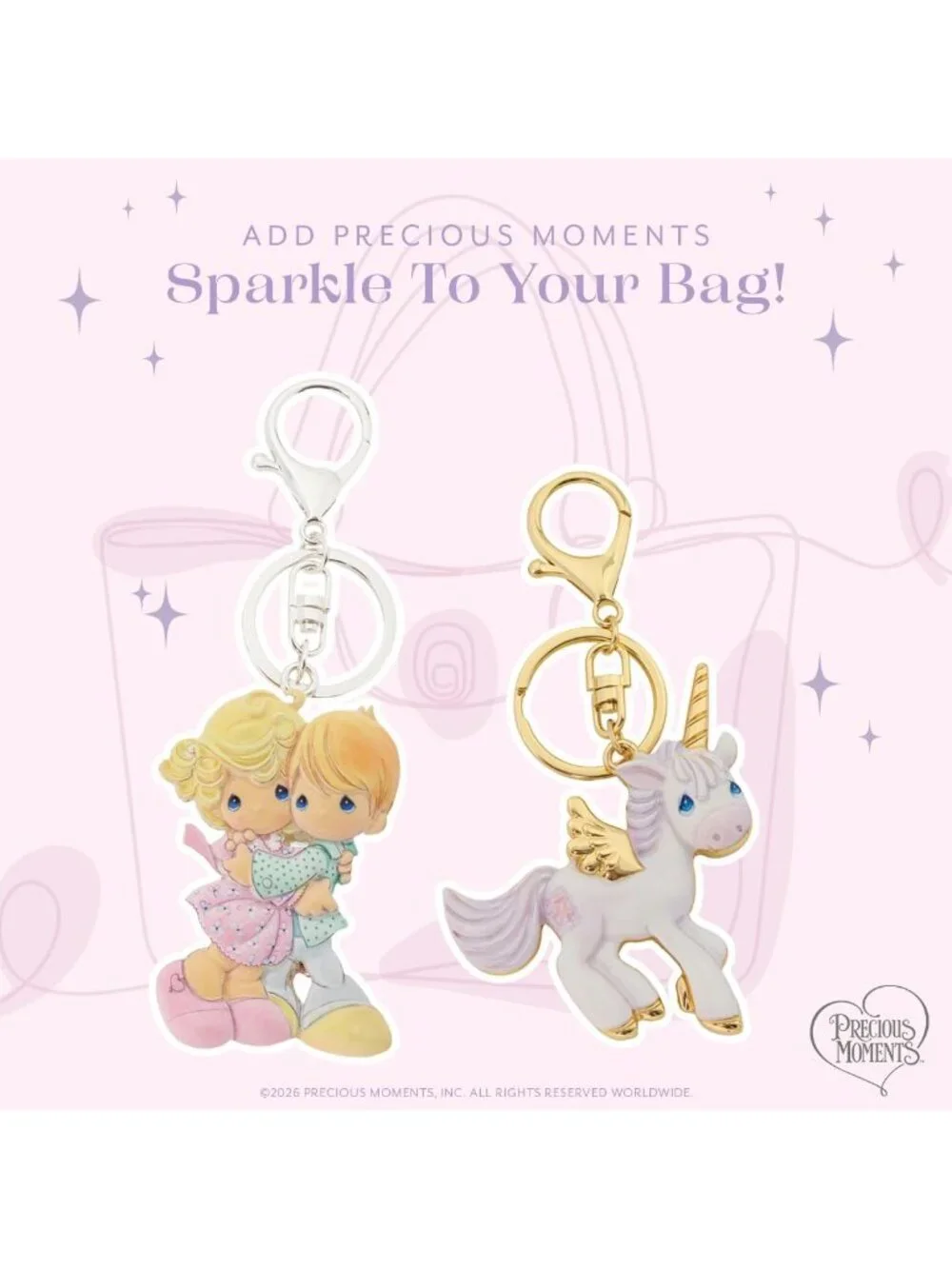 Whimsical Unicorn Keychain & Bag Charm - Magical Figurine, Perfect Gift for Her